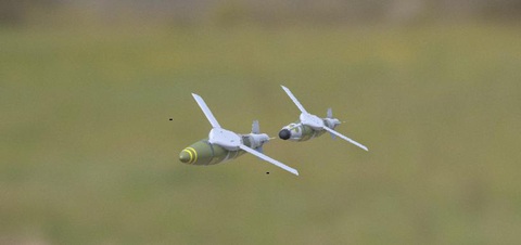 Máy bay Nga săn lùng drone của Mỹ ở Crimea - Ảnh 1. Bom lượn JDAM của Mỹ trang bị cho Ukraine - Ảnh: SKETCHFAB