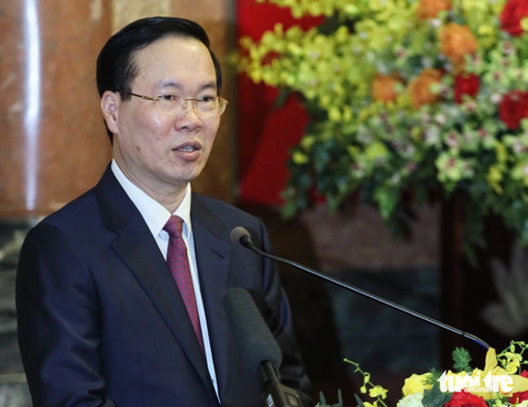 Chủ tịch nước ân giảm án tử hình xuống tù chung thân cho 11 bị án - Ảnh 1. Chủ tịch nước Võ Văn Thưởng - Ảnh: NGUYỄN KHÁNH