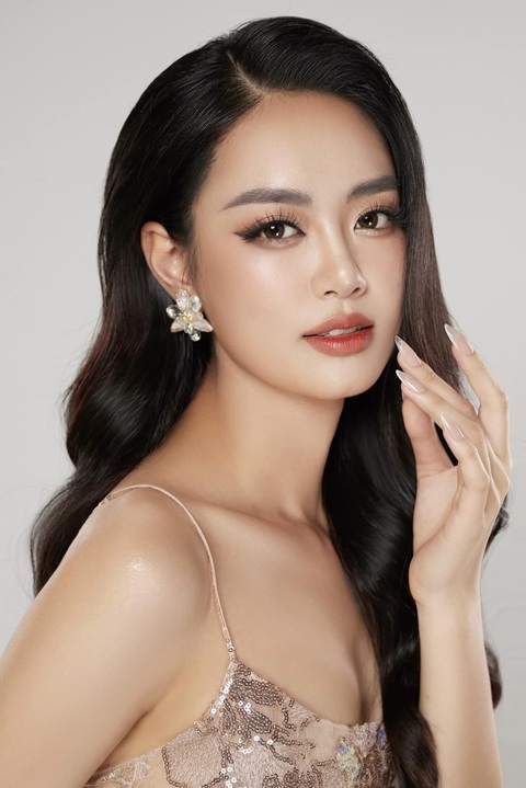 Nhan sắc ngọt ngào của Bùi Khánh Linh khiến fan tiếc nuối vì không thể đăng quang Miss Grand Vietnam - Ảnh 5. Gương mặt tươi tắn, ngọt ngào của Khánh Linh cũng mang đến nhiều thiện cảm