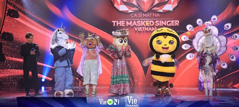 Các mascot trong tập 4 của Ca sĩ mặt nạ - Ảnh: BTC Các mascot trong tập 4 của Ca sĩ mặt nạ - Ảnh: BTC