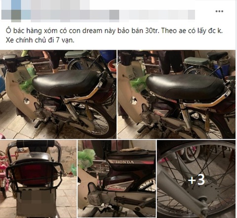 Honda Dream cũ bán 30 triệu, cộng đồng mạng tranh cãi, người nói 'rẻ', kẻ chê ''10 triệu còn đắt' - Ảnh 1. Một người dùng đang muốn mua Honda Dream sử dụng nhưng còn băn khoăn mức giá - Ảnh chụp màn hình