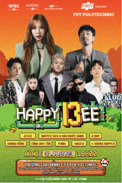 'Chị đại Kpop' Jessi đến Việt Nam, hát cùng Đen Vâu, B Ray - Ảnh 6. Chị đại K-pop sẽ tham gia đại nhạc hội sinh viên Happy Bee 13 cùng với dàn sao Việt: Đen, B Ray, Pháo, Masew, Tăng Duy Tân, Hoàng Dũng tại Hà Nội