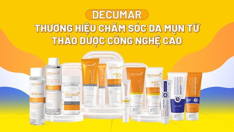 Điểm nổi bật của thương hiệu chăm sóc da mụn Decumar - Ảnh 1. Điểm nổi bật của thương hiệu chăm sóc da mụn Decumar - Ảnh 1.