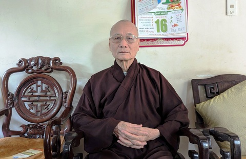 Thượng tọa Thích Hải Ấn: ‘Phóng sinh sai cách là mình có tội’ - Ảnh 1. Hòa Thượng Thích Hải Ấn - phó trưởng Ban văn hóa Trung ương Giáo hội Phật giáo Việt Nam - Ảnh: NHẬT LINH