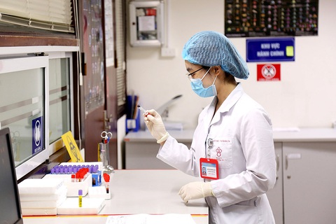 Phòng xét nghiệm tại Viện Huyết học - Truyền máu trung ương - Ảnh minh họa: BVCC Phòng xét nghiệm tại Viện Huyết học - Truyền máu trung ương - Ảnh minh họa: BVCC