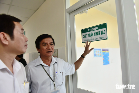 Toàn cảnh Bệnh viện huyện Cần Giờ, nơi có cơ sở khang trang nhưng thiếu bác sĩ trầm trọng - Ảnh 5. Phòng chạy thận nhân tạo được thiết kế đáp ứng tiêu chuẩn cũng đã được chuẩn bị sẵn sàng, nhưng gác lại vì không có nhân lực - Ảnh: DUYÊN PHAN