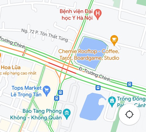 Google Maps có công cụ cực hữu ích cho những ai chán cảnh tắc đường khi tự lái xe dịp nghỉ lễ - Ảnh 1. Có cách để tài xế biết được một con đường có đông hay không trước cả khi rẽ vào đó, chỉ bằng phần mềm quen thuộc Google Maps - Ảnh chụp màn hình