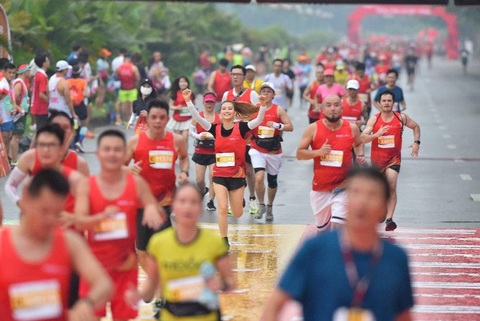 30 KOLs 'làm nóng' Giải Hà Nội Marathon Techcombank mùa thứ 2 - Ảnh 4. Dự kiến sẽ có 9.000 VĐV dự Giải Hà Nội Marathon Techcombank mùa thứ 2 - Ảnh: NVCC