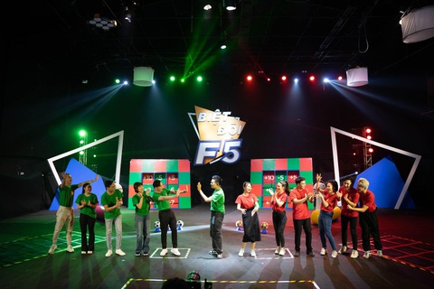 'Làm mới mình’ với Gameshow ‘Biệt đội F5’ - Ảnh 1. 'Làm mới mình’ với Gameshow ‘Biệt đội F5’ - Ảnh 1.