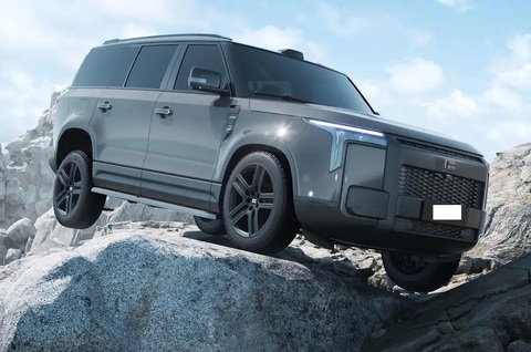 SUV nhái thiết kế Land Rover Defender tại Trung Quốc có cả bếp đi kèm cửa hậu - Ảnh 1. Dù có thiết kế khá tương đồng Land Rover Defender, không thể phủ nhận Polestones 01 nhìn khá bắt mắt vì xe thực tế do Pininfarina danh tiếng đặt bút - Ảnh: Carscoops
