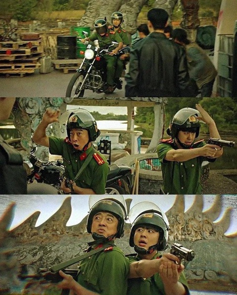 Choi Kyung Koo (Jang Hyuk Jin) và Park Jin Eon (Bae Yoo Ram) mặc đồng phục Công an Việt Nam, dũng cảm giúp Kim Do Gi (Lee Je Hoon) phá vòng vây trở thành chủ đề được bàn luận sôi nổi trên mạng xã hội Choi Kyung Koo (Jang Hyuk Jin) và Park Jin Eon (Bae Yoo Ram) mặc đồng phục công an Việt Nam, dũng cảm giúp Kim Do Gi (Lee Je Hoon) phá vòng vây trở thành chủ đề được bàn luận sôi nổi trên mạng xã hội.