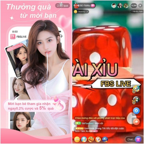 Phá đường dây đánh bạc quy mô hơn 100 tỉ đồng - Ảnh 1. Game đánh bạc do các nghi phạm tổ chức trực tuyến - Ảnh: Công an cung cấp