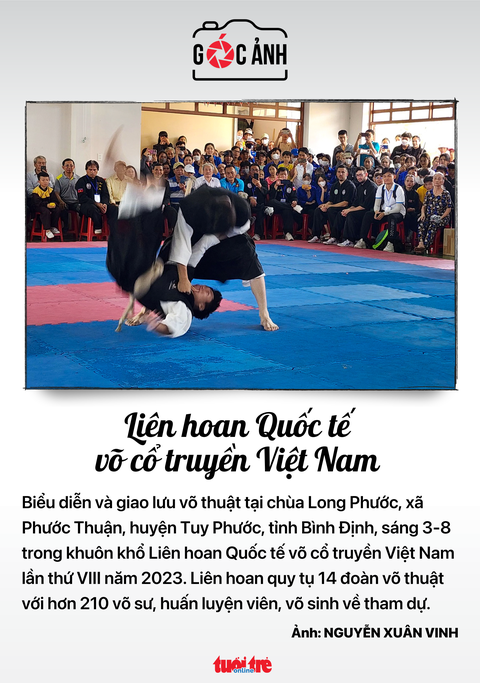Liên hoan quốc tế võ cổ truyền Việt Nam - Ảnh: NGUYỄN XUÂN VINH Liên hoan quốc tế võ cổ truyền Việt Nam - Ảnh: NGUYỄN XUÂN VINH