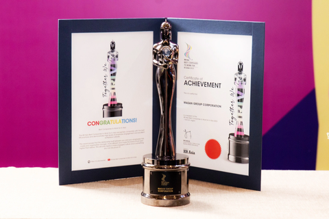 Masan Group nhận “cú đúp” giải thưởng tại HR Asia Award 2023 - Ảnh 1. Tập đoàn Masan được vinh danh "Nơi làm việc tốt nhất châu Á năm 2023"