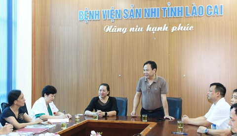 Bệnh viện Phụ sản Hải Phòng chuyển giao kỹ thuật cho Sản nhi Lào Cai - Ảnh 3. Việc hợp tác, chuyển giao kỹ thuật điều trị giữa Bệnh viện Phụ sản Hải Phòng và Bệnh viện Sản nhi Lào Cai cũng chính là hoạt động cụ thể hóa chương trình hợp tác giữa hai tỉnh, thành thời gian tới - Ảnh: TRẦN LỰC