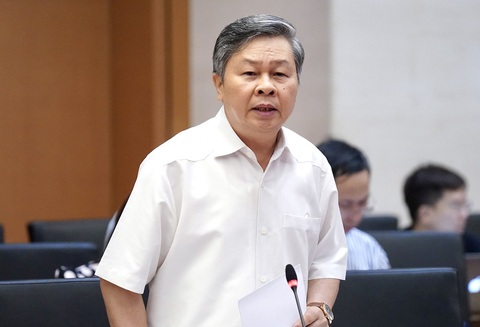 Đề xuất ngân hàng thương mại cho vay vốn để thu hồi đất, giải phóng mặt bằng - Ảnh 1. Ông Đinh Dũng Sỹ - Ảnh: GIA HÂN