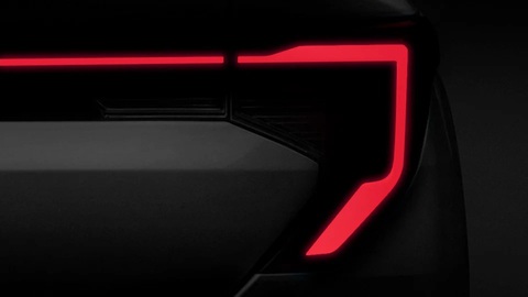 Kia chính thức nhá hàng K3 mới, ra mắt tuần sau - Ảnh 1. Teaser duy nhất hé lộ giao diện đèn hậu Kia K3 sẽ ra mắt vào ngày 8-8 - Ảnh: Kia