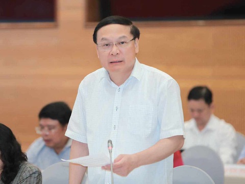 Thứ trưởng Bộ Tài nguyên và Môi trường cảnh báo về sạt lở mùa mưa lũ - Ảnh 1. Ông Nguyễn Công Thành - Ảnh: DANH KHANG