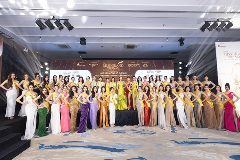 Top 46 thí sinh bước vào chung kết Miss Grand Vietnam 2023 - Ảnh: BTC Top 46 thí sinh bước vào chung kết Miss Grand Vietnam 2023 - Ảnh: BTC