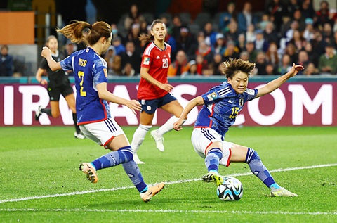 Vòng 16 đội World Cup 2023: Chờ tuyển Nhật tiếp tục "rực cháy" - Ảnh 1. Tuyển nữ Nhật Bản đang có phong độ rất caọ - Ảnh: Reuters