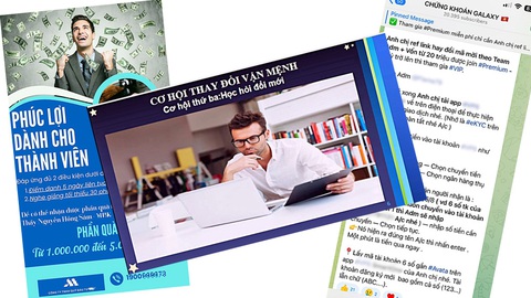 Cẩn trọng với hội nhóm online đầu tư chứng khoán - Ảnh 1. Các nhóm chat chứng khoán hoạt động rầm rộ, có nơi quy tụ hàng chục ngàn thành viên - Ảnh: B.M