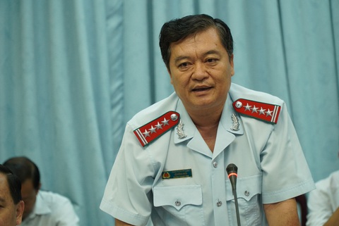 Điều tra vi phạm cho thuê đất tại Khu công nghiệp Bình Minh - Ảnh 1. Ông Lê Đồng Khởi - chánh Thanh tra tỉnh Vĩnh Long - cho biết đã chuyển hồ sơ sang công an vụ vi phạm cho thuê đất tại Khu công nghiệp Bình Minh - Ảnh: CHÍ HẠNH