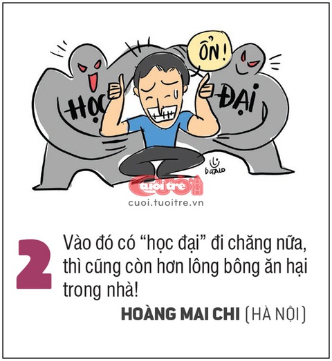 Top 10: Không phải đại quan, chẳng phải đại gia thì cũng có cái... đại học - Ảnh 2. "Học đại" còn hơn lông bông.