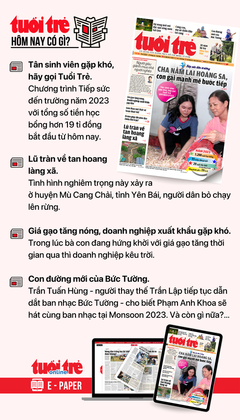 Tin tức chính trên Tuổi Trẻ nhật báo hôm nay 8-8. Để đọc Tuổi Trẻ báo in phiên bản E-paper, mời bạn đăng ký Tuổi Trẻ Sao TẠI ĐÂY http://m.xosobinhdinh.org/dang-ky-tuoi-tre-sao.htm Tin tức chính trên Tuổi Trẻ nhật báo hôm nay 8-8. Để đọc Tuổi Trẻ báo in phiên bản E-paper, mời bạn đăng ký Tuổi Trẻ Sao TẠI ĐÂY
