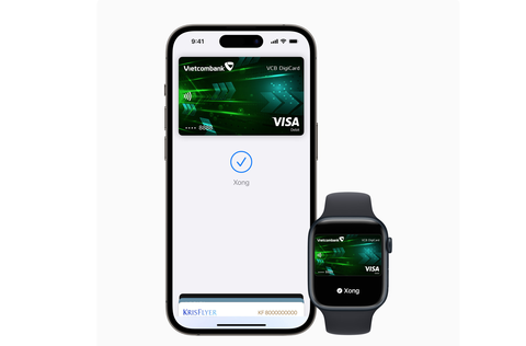 Thẻ tín dụng và thẻ ghi nợ của nhiều ngân hàng tại Việt Nam đã có thể tích hợp được vào Apple Pay - Ảnh chụp màn hình Thẻ tín dụng và thẻ ghi nợ của nhiều ngân hàng tại Việt Nam đã có thể tích hợp được vào Apple Pay - Ảnh chụp màn hình