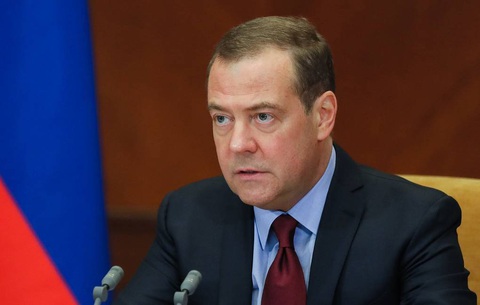 Chiến sự ở Ukraine: Ông Dmitry Medvedev nói Nga đủ mạnh để đạt được tất cả mục tiêu - Ảnh 1. Cựu tổng thống Nga Dmitry Medvedev - Ảnh: TASS