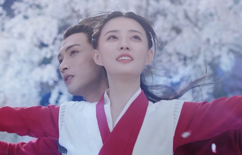 Từ Lộ và Trương Bân Bân đẹp đôi trong Nguyệt Ca Hành - Ảnh: HTV7 Từ Lộ và Trương Bân Bân đẹp đôi trong Nguyệt Ca Hành - Ảnh: HTV7