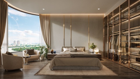 Tiêu chuẩn bàn giao quốc tế: Mảnh ghép hoàn thiện của Thu Thiem Zeit River - Ảnh 2. Từng chi tiết được thiết kế tinh tế, tỉ mỉ xen lẫn cách bố trí thông minh, tối ưu hoá không gian sống của gia chủ - Ảnh: Thu Thiem Zeit River