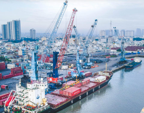 Nữ đại gia chi vài trăm tỉ đồng trở thành cổ đông lớn của Cảng Sài Gòn - Ảnh 1. Cảng Sài Gòn khai thác cảng thông qua 21 cầu cảng với chiều dài 2.969m - Ảnh: Sagonport