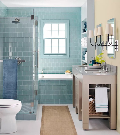 8 màu Barbiecore tuyệt đẹp không phải màu hồng - Ảnh 3. Màu xanh Tiffany với vẻ ngoài cực kỳ sang trọng - Ảnh: BHG