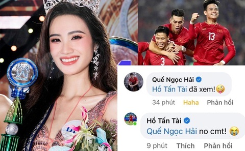 Dừng 'đánh hội đồng' trên mạng - Ảnh 1. Được gọi tên vào một bài viết về "sự cố" của hoa hậu Ý Nhi, cầu thủ Hồ Tấn Tài (đồng hương với hoa hậu) đã có màn thoát khéo để tránh ồn ào - Ảnh: TTC