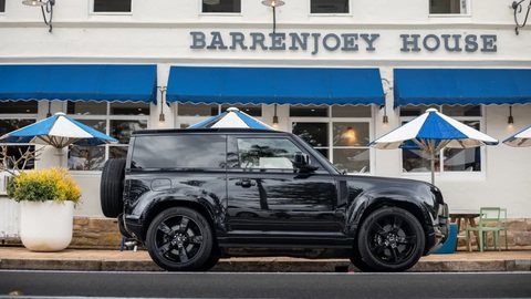 Thêm thông tin về Land Rover Defender Sport - bản mới ngang hàng Discovery Sport, Range Rover Sport - Ảnh 2. Phiên bản nhỏ nhất hiện tại của Land Rover Defender đời mới là bản Defender 90 hai cửa - Ảnh: Land Rover