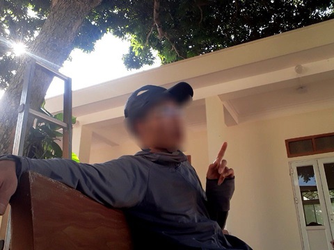 Bẫy tuyển dụng online lừa đảo người tìm việc: Kỳ cuối: Săn thông tin nạn nhân để bán cho "trùm cuối" - Ảnh 1. Trần Văn Hùng cho biết cách lấy thông tin của khách hàng không khó - Ảnh: TÂM LÊ