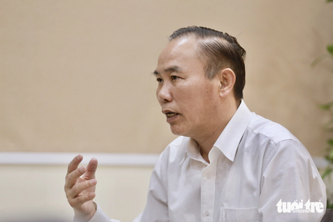 Xuất khẩu thủy sản, gỗ giảm sâu, ngành nông nghiệp vẫn quyết tâm cả năm đạt 54-55 tỉ USD- Ảnh 1. Thứ trưởng Phùng Đức Tiến nhấn mạnh ngành nông nghiệp sẽ cố gắng hết sức để xuất khẩu cả năm 2023 đạt mục tiêu 54 đến 55 tỉ USD - Ảnh: C. TUỆ