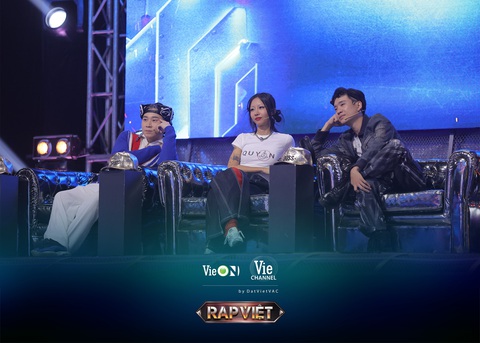 Bình chọn Quán quân Rap Việt Mùa 3, cơ hội nhận vé ‘Rap Việt All-Star Concert 2023’ - Ảnh 1. Các giám khảo của Rap Việt mùa 3