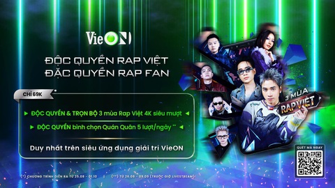 Bình chọn Quán quân Rap Việt Mùa 3, cơ hội nhận vé ‘Rap Việt All-Star Concert 2023’ - Ảnh 3. Bình chọn Quán quân Rap Việt Mùa 3, cơ hội nhận vé ‘Rap Việt All-Star Concert 2023’ - Ảnh 3.