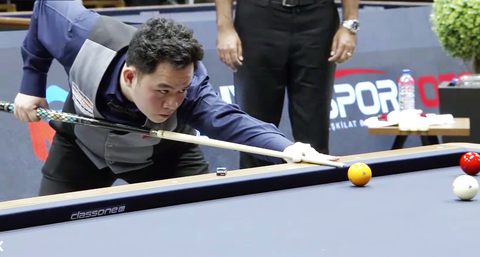 Thạc sĩ kinh tế Bao Phương Vinh gây chấn động billiards thế giới - Ảnh 3. Bao Phương Vinh đặt mục tiêu vô địch World Cup billiards - Ảnh: FIVE&SIX