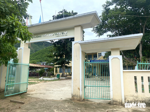 Vụ phụ huynh thôn Nam Yên không đồng ý sáp nhập, sẽ thẩm định lại điểm trường - Ảnh 4. Điểm trường thôn Nam Yên - Ảnh: ĐOÀN NHẠN