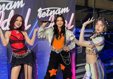 Trai đẹp Vietnam Idol - Xuân Định K.Y rap giọng Huế, lột xác ấn tượng - Ảnh 6. Thu Thủy Annie, Hồ Võ Thanh Thảo, Diễm Hằng Lamoon được đánh giá là 3 màu sắc thú vị của Vietnam Idol