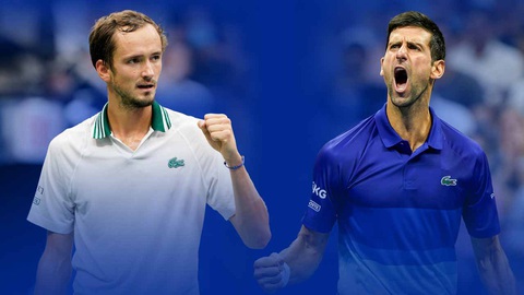 Medvedev (trái) luôn là đối thủ khó chịu với Djokovic - Ảnh: Reuters Medvedev (trái) luôn là đối thủ khó chịu với Djokovic - Ảnh: REUTERS