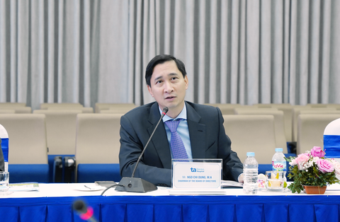 Ông Ngô Chí Dũng, Chủ tịch Hội đồng quản trị Hệ thống BVĐK Tâm Anh phát biểu tại lễ ký kết. Ảnh: Đ.H Ông Ngô Chí Dũng, chủ tịch hội đồng quản trị Hệ thống BVĐK Tâm Anh, phát biểu tại lễ ký kết - Ảnh: Đ.H