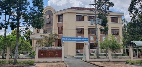 Cách chức phó chánh Thanh tra tỉnh Hậu Giang - Ảnh 1. Trụ sở Thanh tra tỉnh Hậu Giang - nơi ông Tăng Minh Thêm làm phó chánh thanh tra - Ảnh: LÊ DÂN