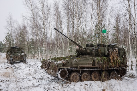 Cuộc diễn tập thường niên năm 2021 của NATO mang tên Tấm khiên mùa đông - Ảnh: AFP Cuộc diễn tập thường niên năm 2021 của NATO mang tên Tấm khiên mùa đông - Ảnh: AFP
