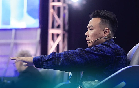 Huấn luyện viên Thái VG tại Rap Việt Ảnh: BTC Huấn luyện viên Thái VG tại Rap Việt - Ảnh: BTC