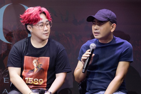Trung Quân làm liveshow kỉ niệm 15 năm ca hát siêu hoàng tráng - Ảnh 4. Nhạc sĩ Đức Trí tự tin những bản phối mà anh chuẩn bị cho Trung Quân Idol trong đêm live show sẽ khiến khán giả thỏa mãn. Live concert 1589 của Trung Quân sẽ diễn ra tại nhà thi đấu Quân khu 7, TP.HCM (28-10) và Cung điền kinh Mỹ Đình, Hà Nội (10-11).