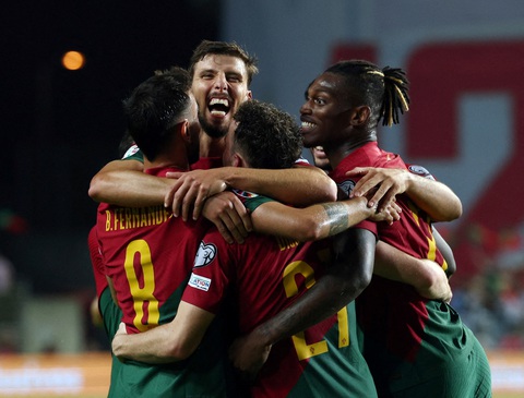 Điểm tin thể thao sáng 12-9: Pogba dương tính với doping, Bồ Đào Nha thắng Luxembourg 9-0 - Ảnh 3. Đội tuyển Bồ Đào Nha có chiến thắng đậm nhất trong lịch sử - Ảnh: Reuters